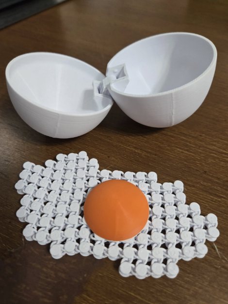 Ovo Frito de Brinquedo com Casca — Brotei Daqui