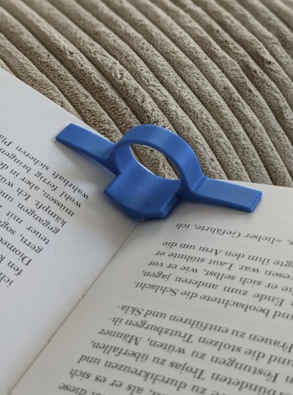 Suporte de Polegar para Leitura — Brotei Daqui
